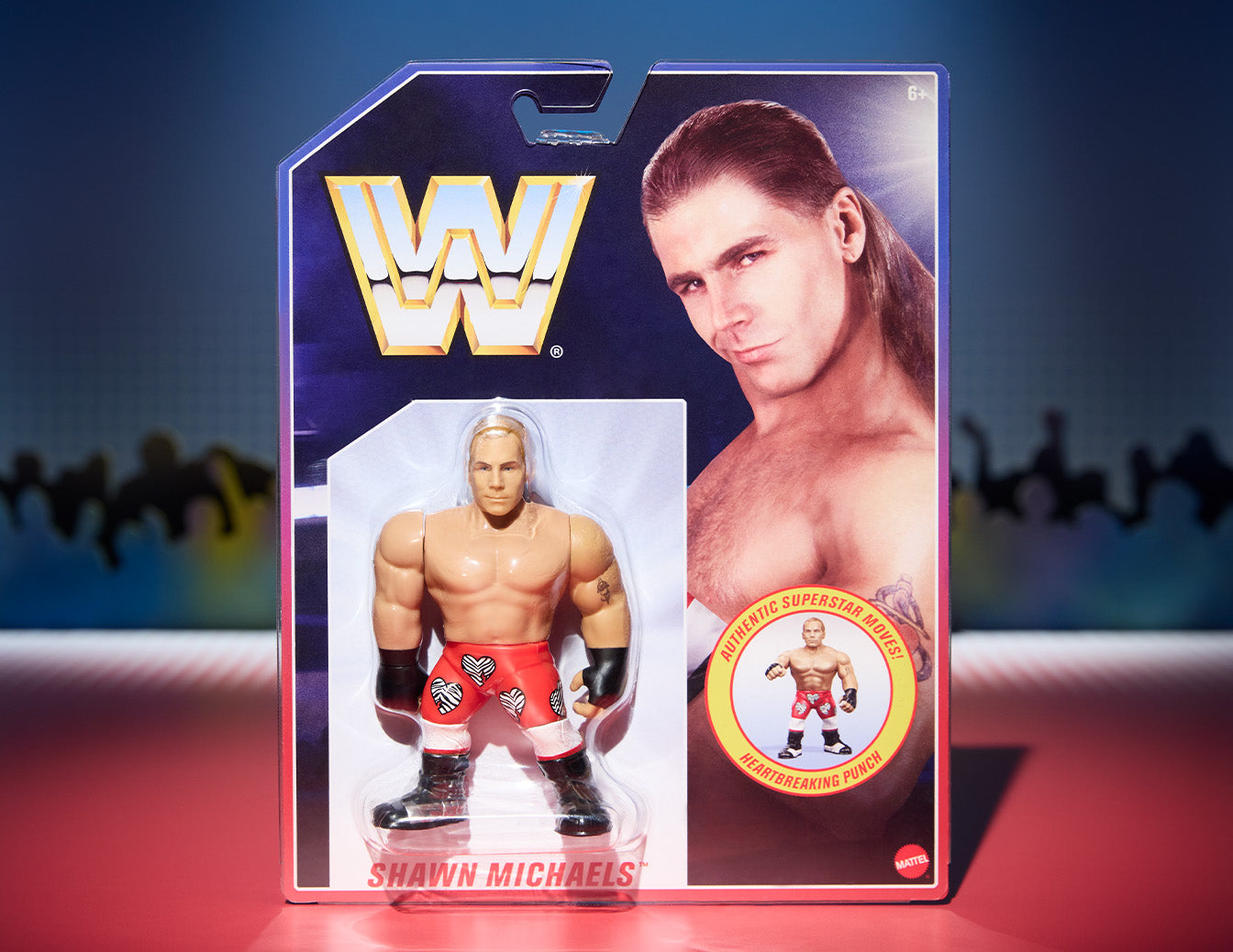 Wwe good Mattel Creations Retro Series figures 4 Pack Wave 2