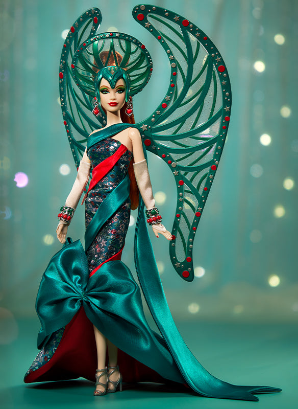 Bob Mackie Holiday Angel Barbie Doll | Mattel Creations