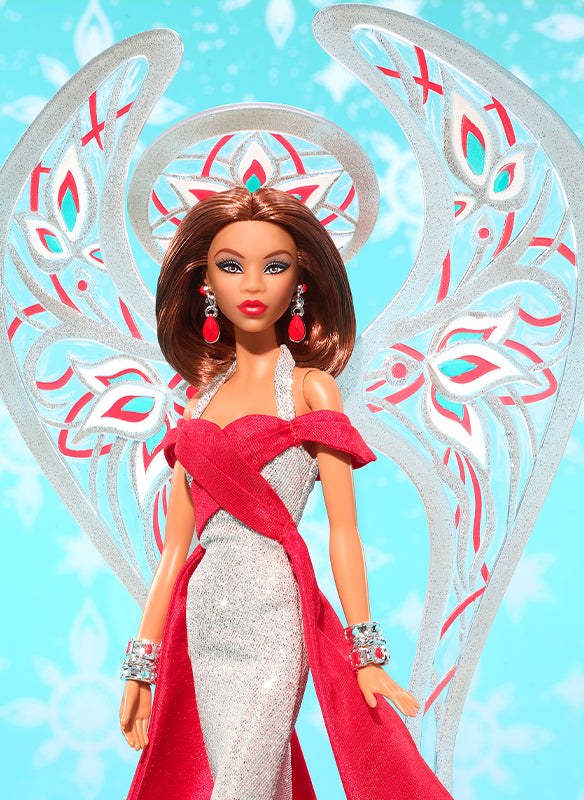 Barbie x Bob Mackie 2023 Holiday Angel Doll – Mattel Creations