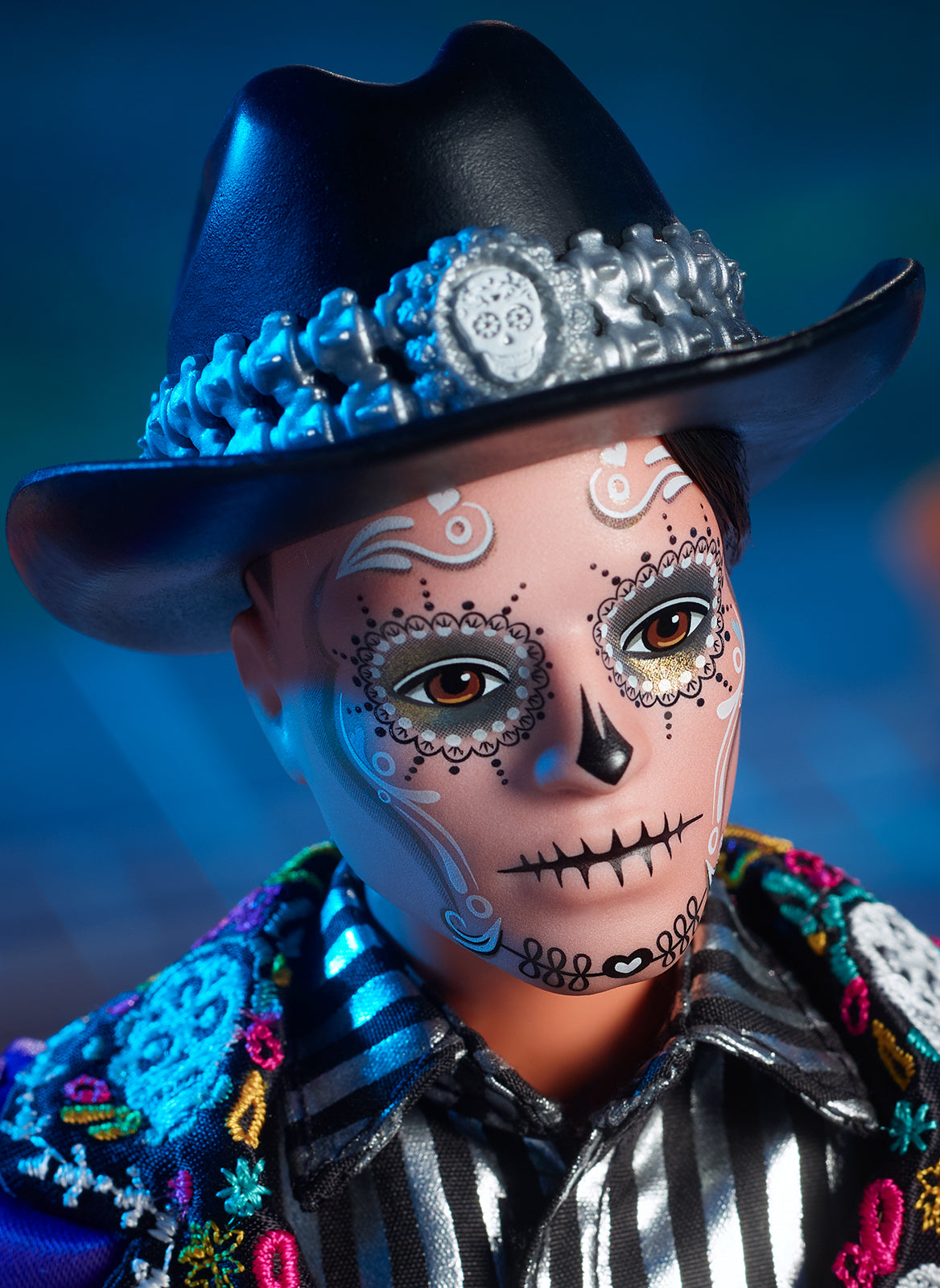 Ken Dia De Muertos Face