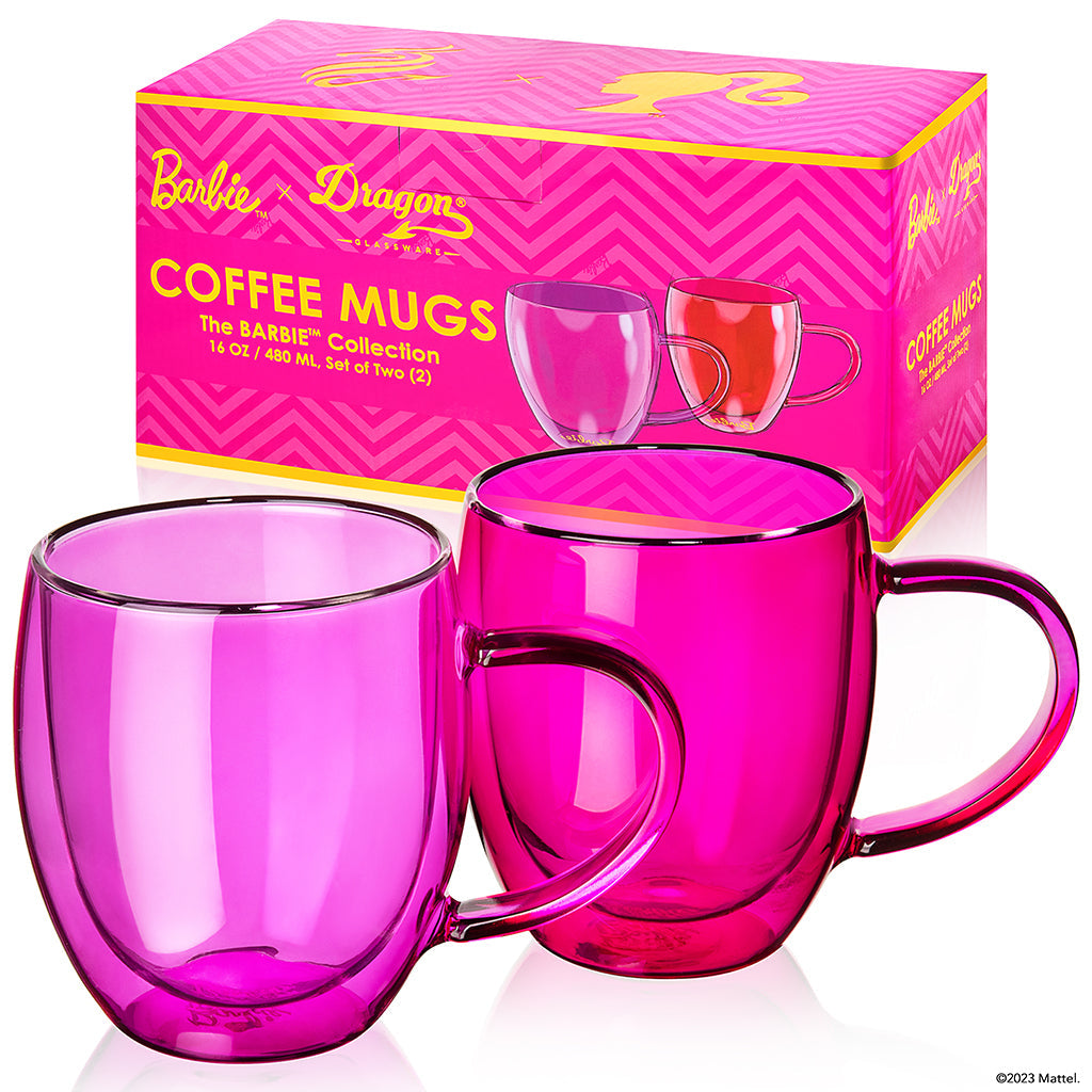 Barbie™ X Dragon Glassware® Coffee Mugs