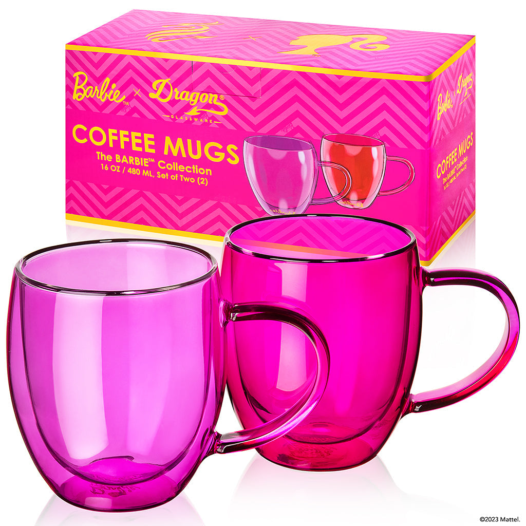 Barbie™ X Dragon Glassware® Coffee Mugs – Mattel Creations