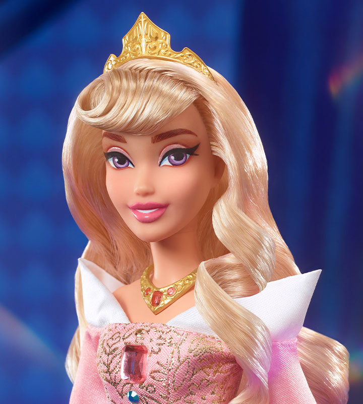Disney Aurora Inspired Tiara Diamond Necklace