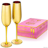 Barbie™ X Dragon Glassware® Dreamhouse™ Champagne Flutes