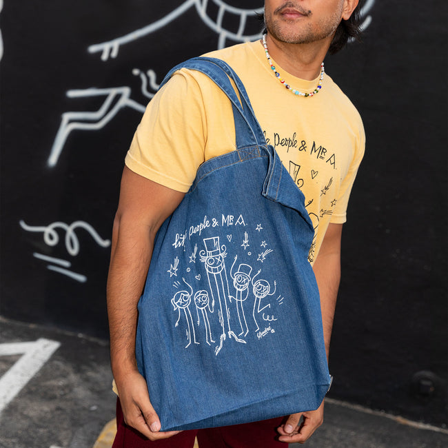 Fisher Price x André Saraiva Denim Tote Bag
