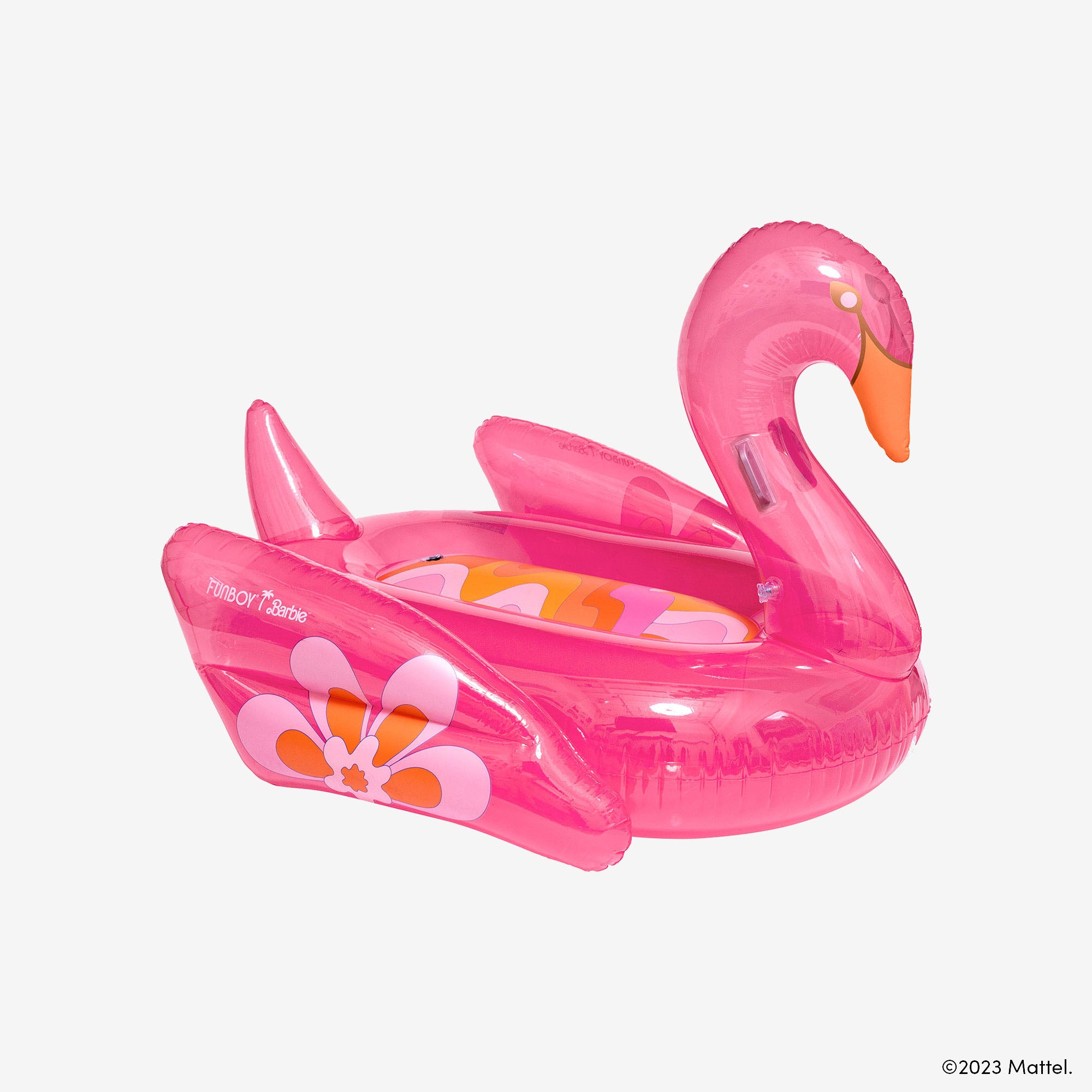 FUNBOY X Barbie™ Dream Clear Pink Swan Float