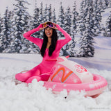 Barbie™ The Movie x FUNBOY Snowmobile Snow Sled