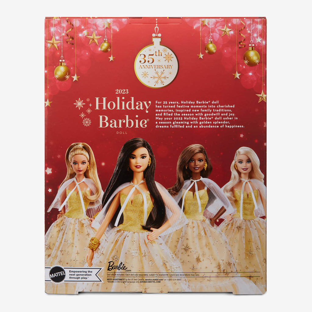 2023 Holiday Barbie Doll Mattel Creations 2023 holiday barbie doll mattel creations