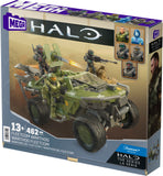 MEGA Halo FLEETCOM Warthog Vehicle Building Set