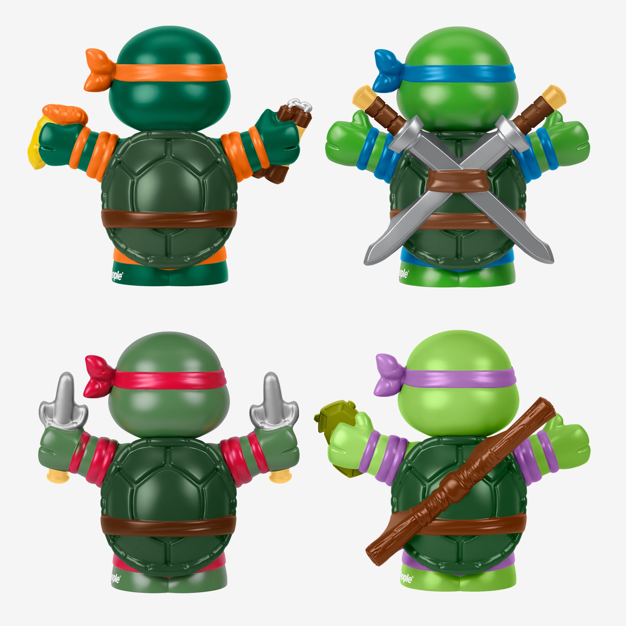 Little People Collector Teenage Mutant Ninja Turtles Special Edition Set