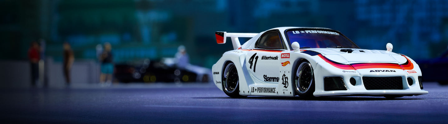 Hot Wheels Mazda RX‑7 Liberty Walk