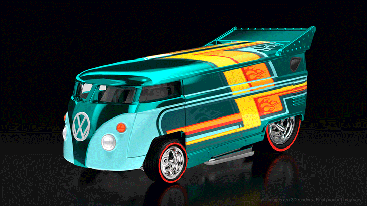 RLC sELECTIONs 2024 Volkswagen Drag Bus | Mattel Creations
