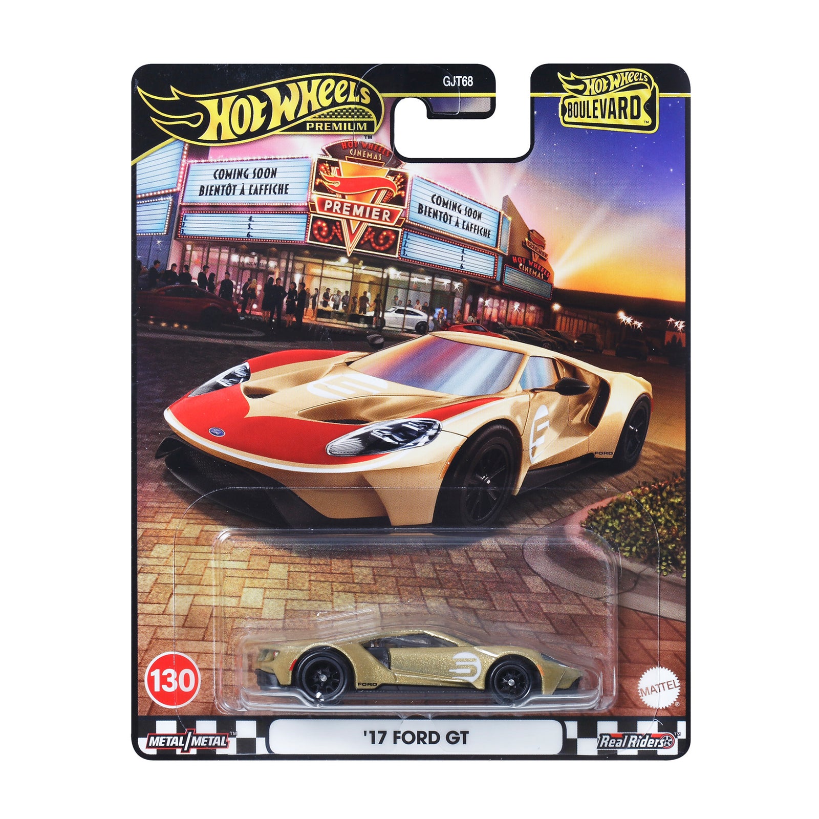 Hot Wheels Premium Boulevard '17 Ford GT