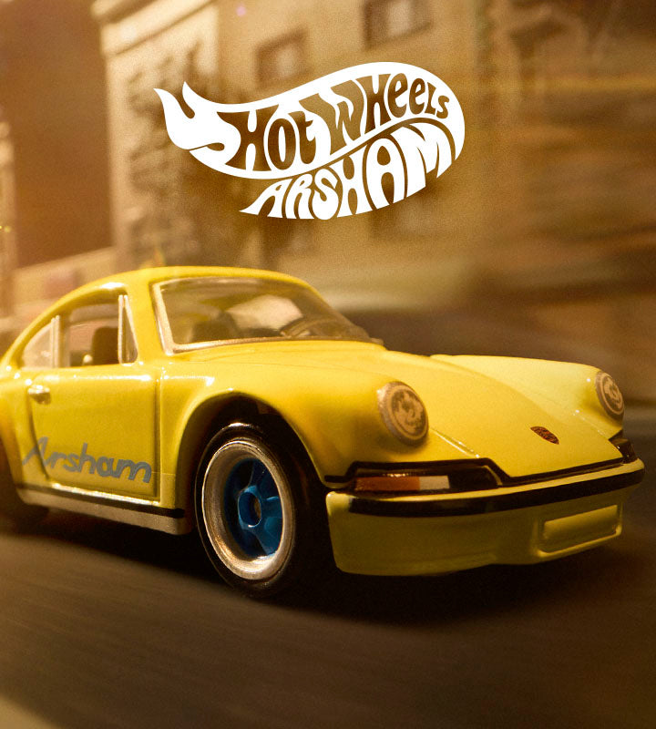 ミニカー Hot Wheels Daniel Arsham Porsche 911 Hot Wheels x Daniel Arsham Collab: 1973 Porsche 911 RSA | Mattel