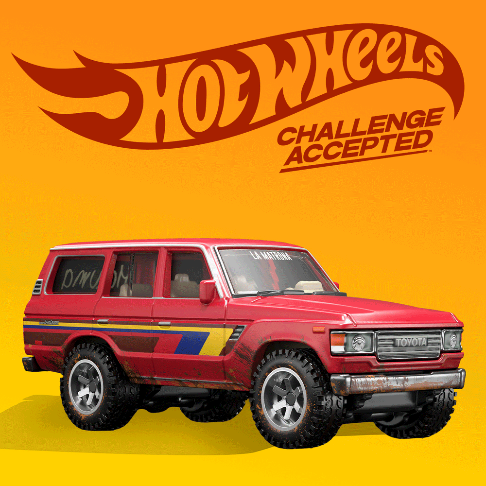 Hot Wheels x Maluma x Toyota Land Cruiser FJ60