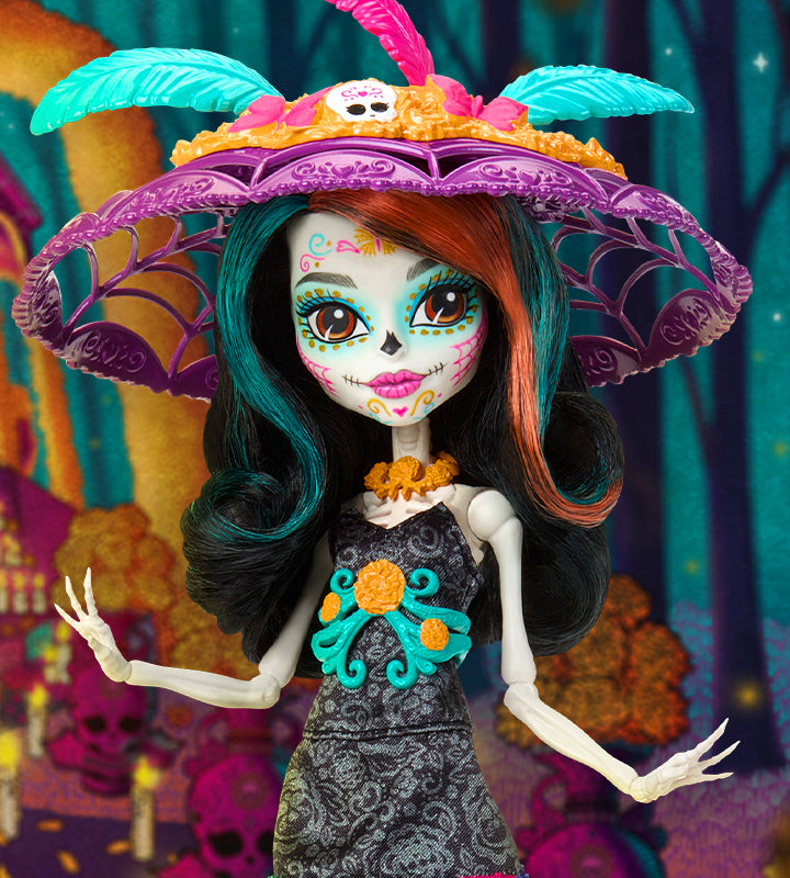 Monster High Skelita Calaveras Dia de Muertos 2024 Doll Mattel Creations