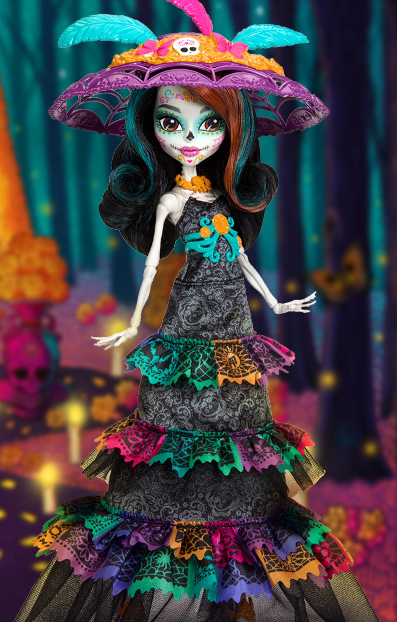 Monster High Skelita Calaveras Dia de Muertos 2024 Doll | Mattel Creations