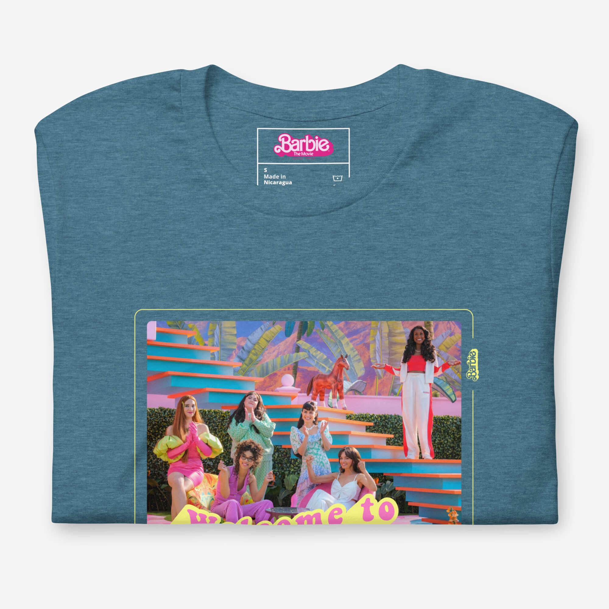 Welcome to Barbie Land T-shirt – Barbie The Movie – Mattel Creations
