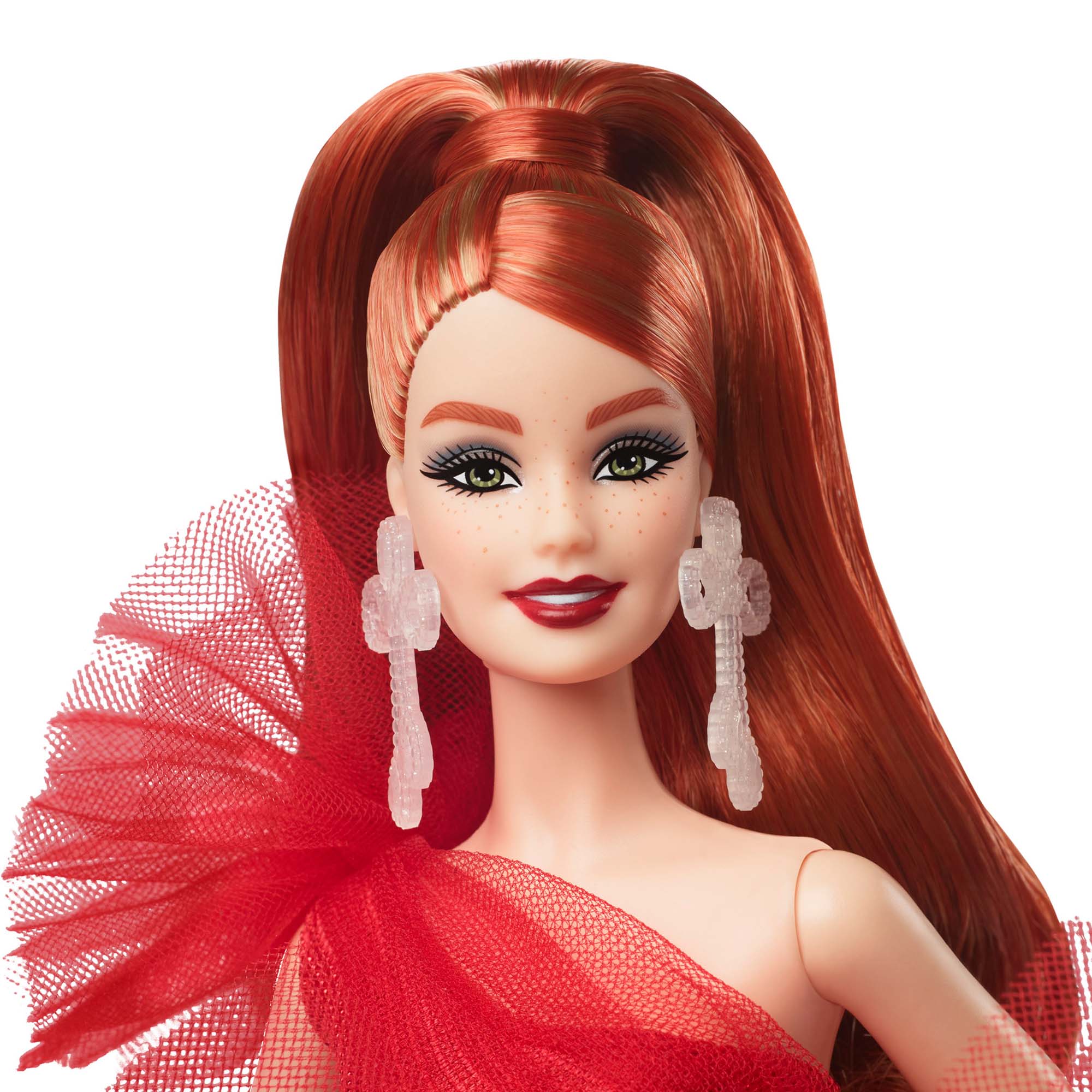 2024 Barbie Holiday Doll With Red Hair | Mattel Creations