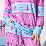 Barbie All-over Holiday Print Unisex Sweatshirt