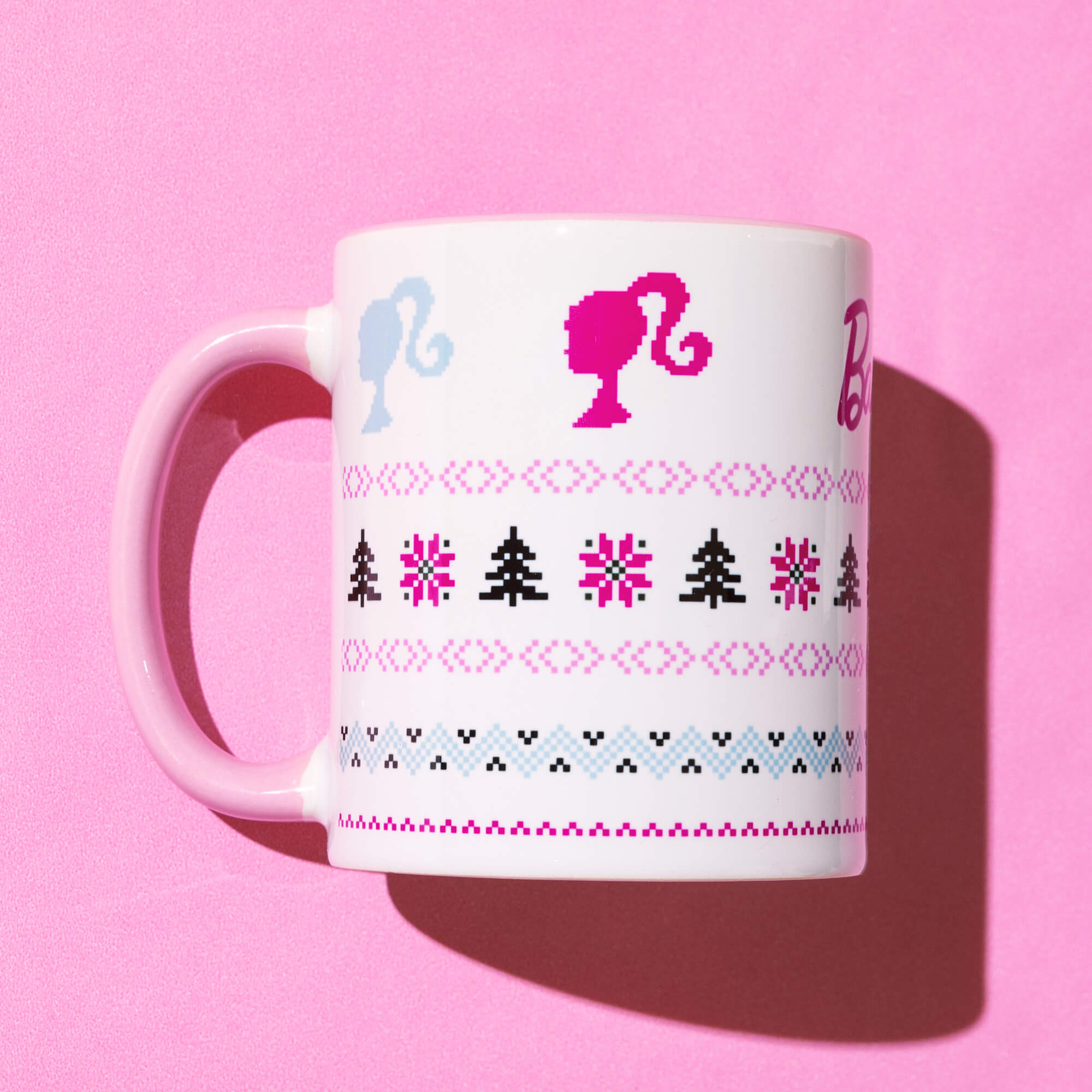 Barbie Holiday Print Mug