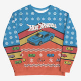 Hot Wheels All-over Holiday Print Unisex Sweatshirt