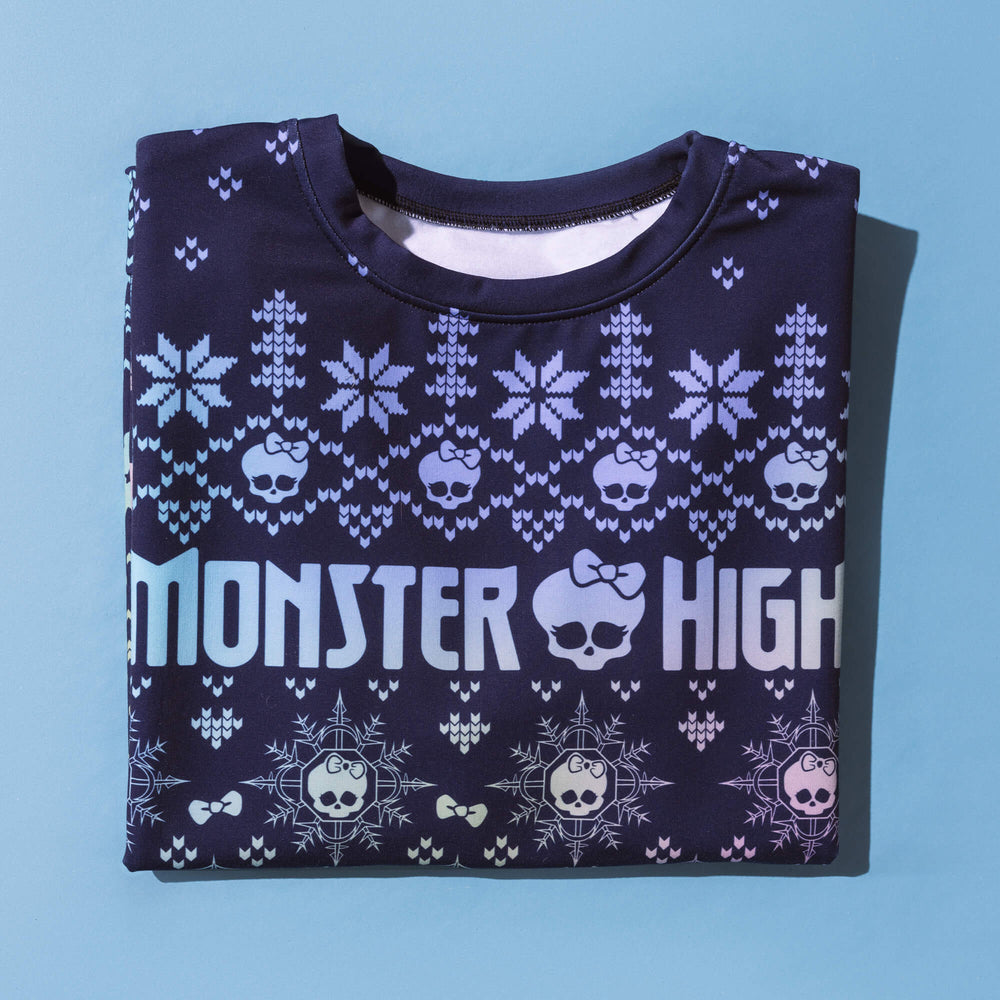 Monster High All-over Holiday Print Unisex Sweatshirt