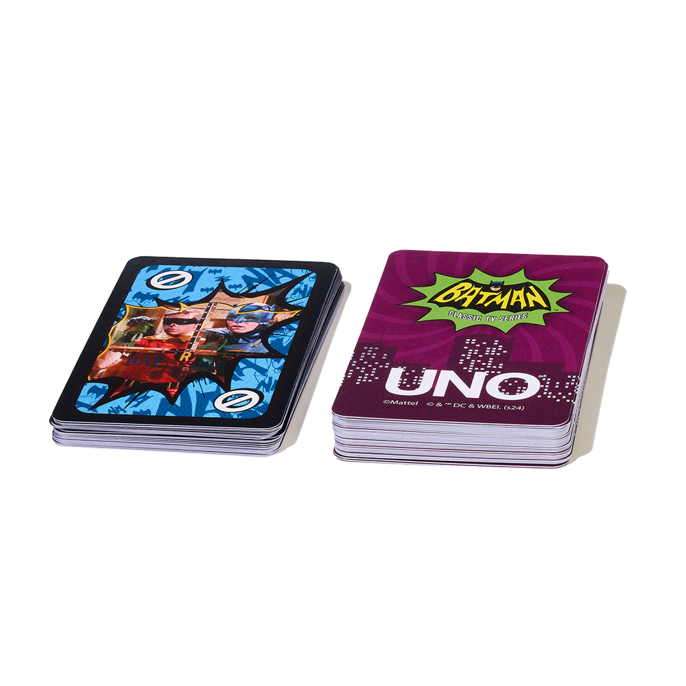 UNO Fandom Batman Classic TV Series Deck