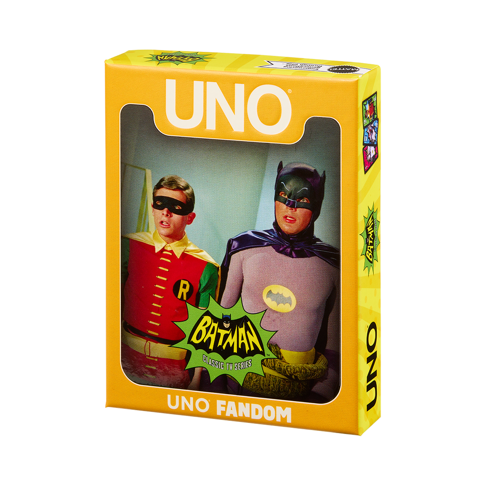 UNO Fandom Batman Classic TV Series Deck