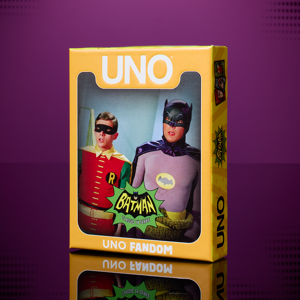 UNO Fandom Batman Classic TV Series Deck