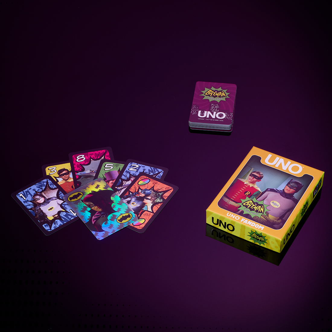 UNO Fandom Batman Classic TV Series Deck