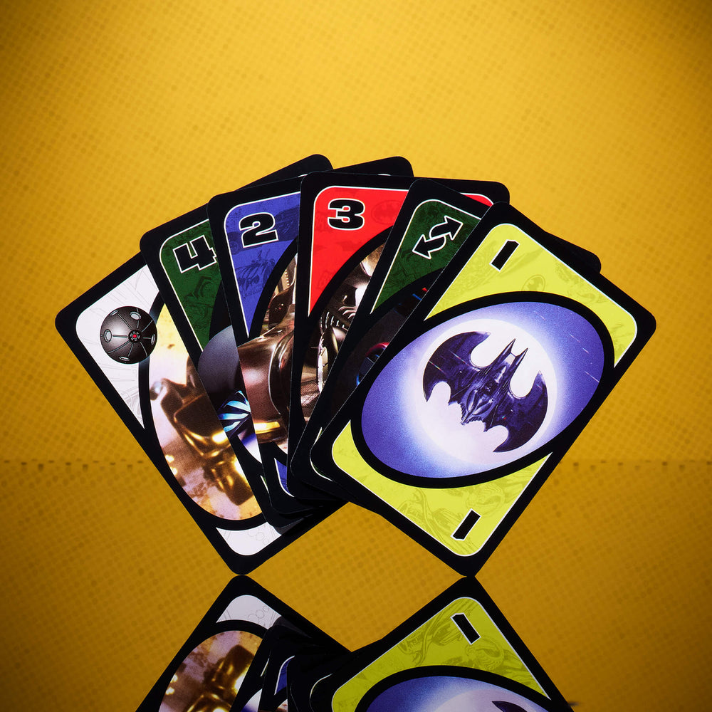 UNO Fandom Batman: Batmobiles & Gadgets Deck