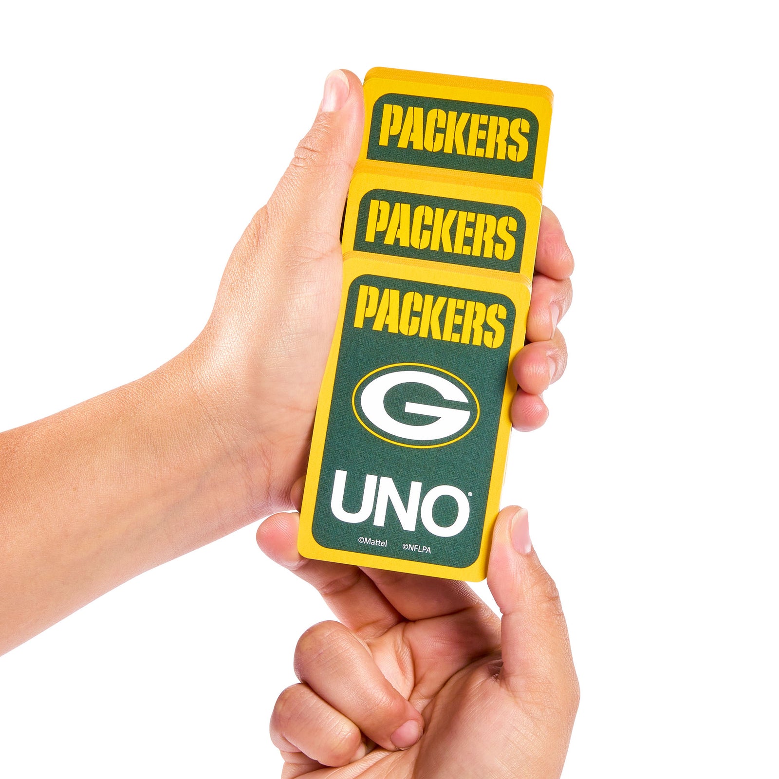UNO Fandom NFL Green Bay Packers Game Deck