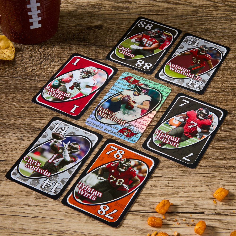 UNO Fandom NFL Tampa Bay Buccaneers Game Deck