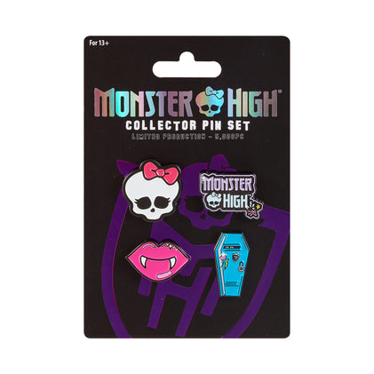 Monster High Collector Enamel Pin Set