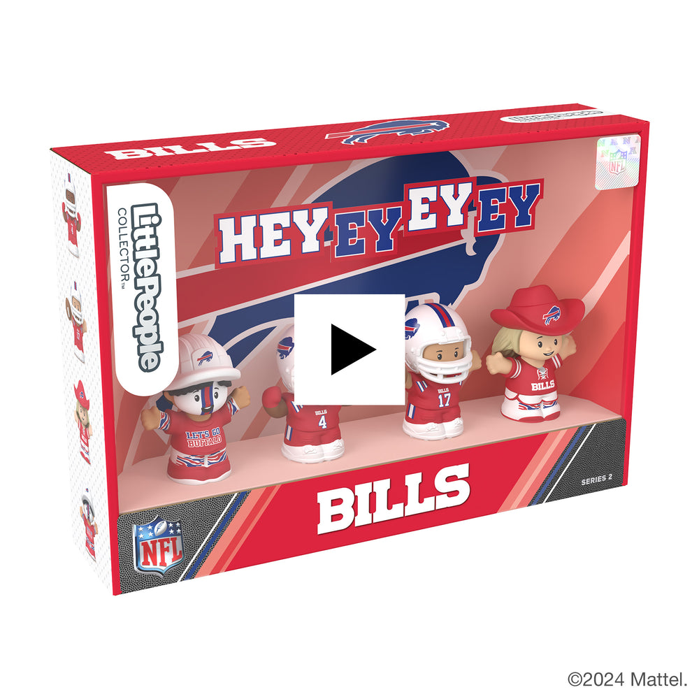 Little People Collector Buffalo Bills Alternate Jersey Figure Set