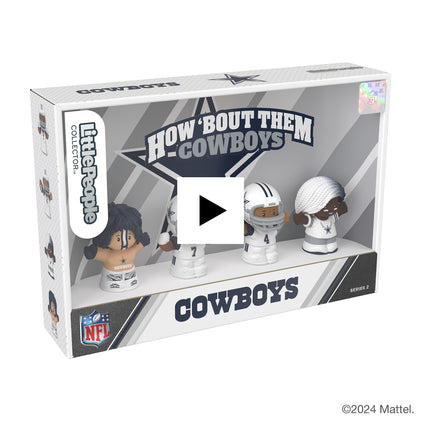 Little People Collector Dallas Cowboys Alternate Jersey Figure Set