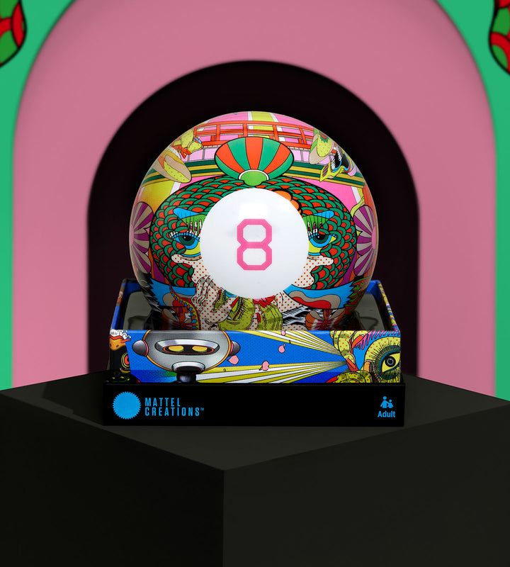 Magic 8-Ball x Keiichi Tanaami | Créations Mattel Magic 8-Ball x Keiichi Tanaami | Créations Mattel