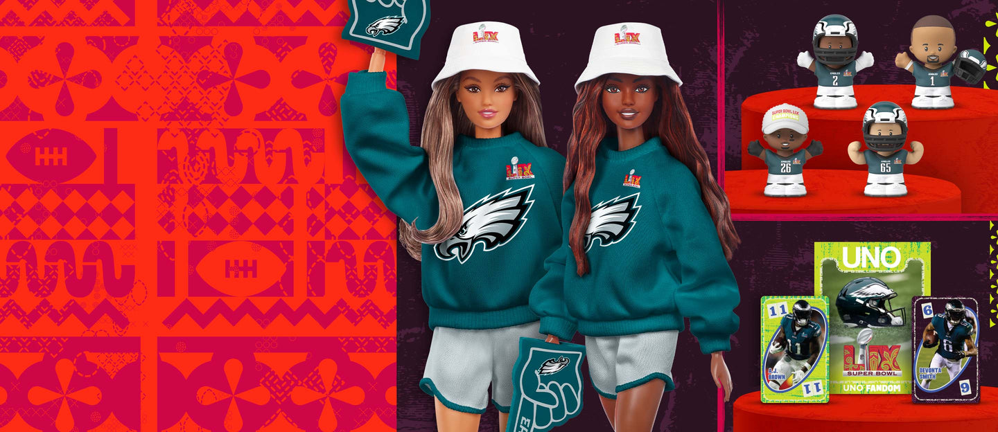 Made-to-Order Collectibles for Super Bowl LIX | Mattel Creations