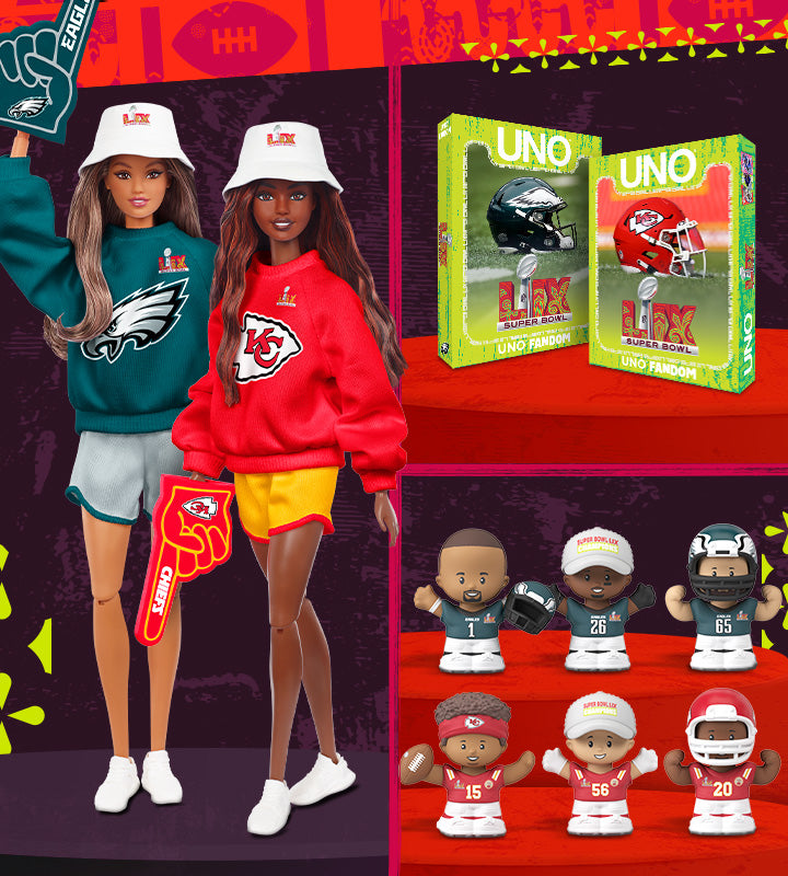 Made-to-Order Collectibles for Super Bowl LIX | Mattel Creations