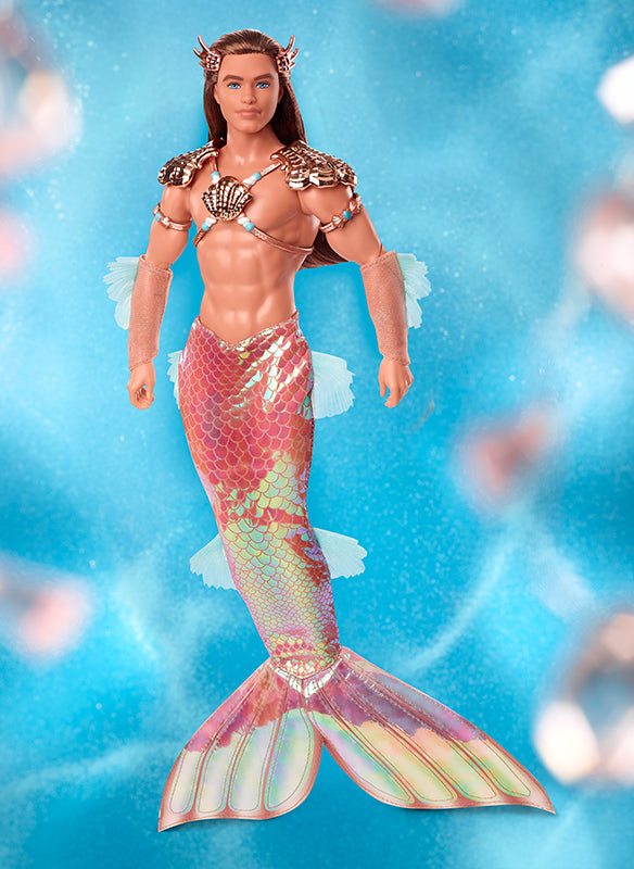 Barbie Drop Merman Mattel Creations