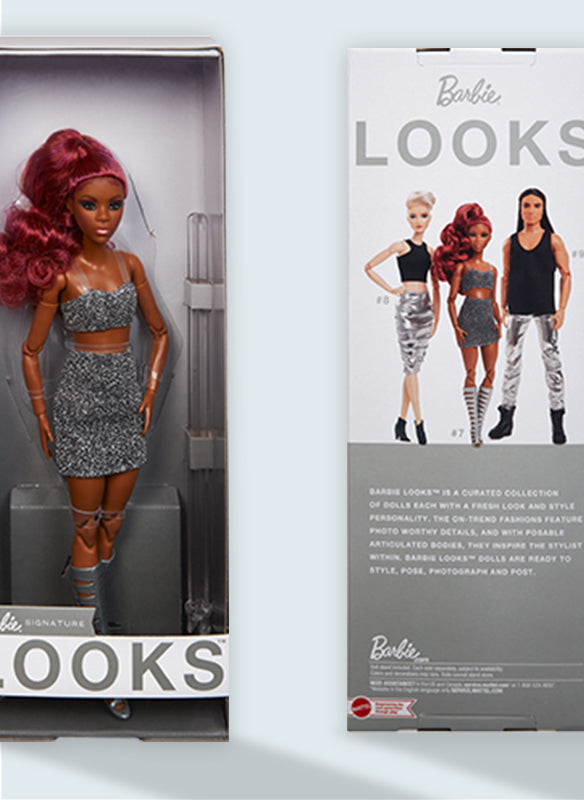 Barbie Signature Looks Doll Model #2 Elle Custom Reroot Dk Brown Black Hair ooak Barbie Signature Looks Doll Model #2 Elle Custom Reroot Dk Brown Black Hair ooak