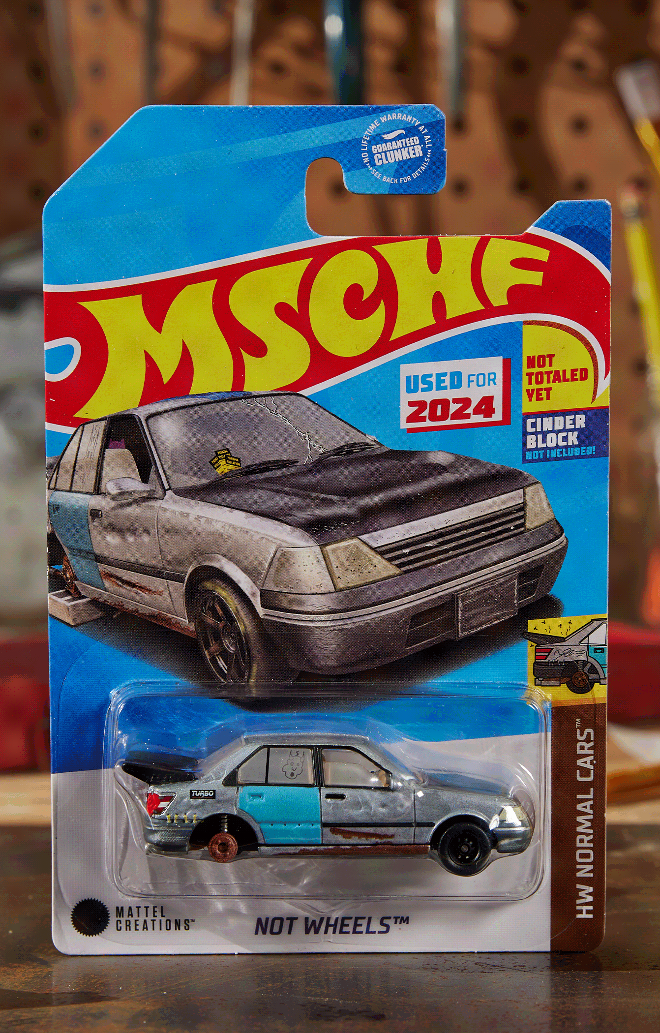 Not Wheels Mattel Creations x MSCHF Die-cast Car: Why Does It Feel Like A Murderer's Car Not Wheels Mattel Creations x MSCHF Die-cast Car: Why Does It Feel Like A Murderer's Car
