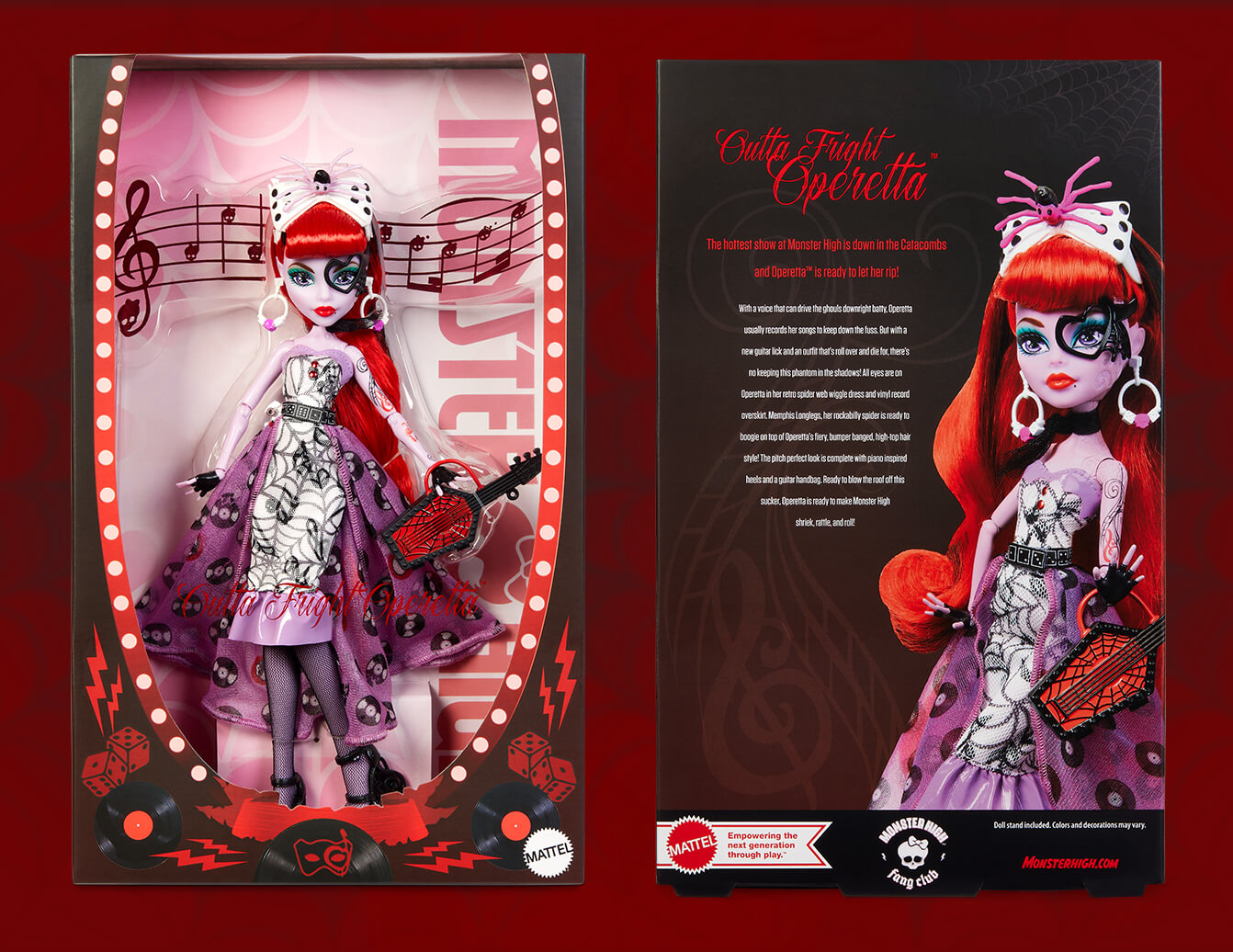 Operetta Mattel Monster High Doll top