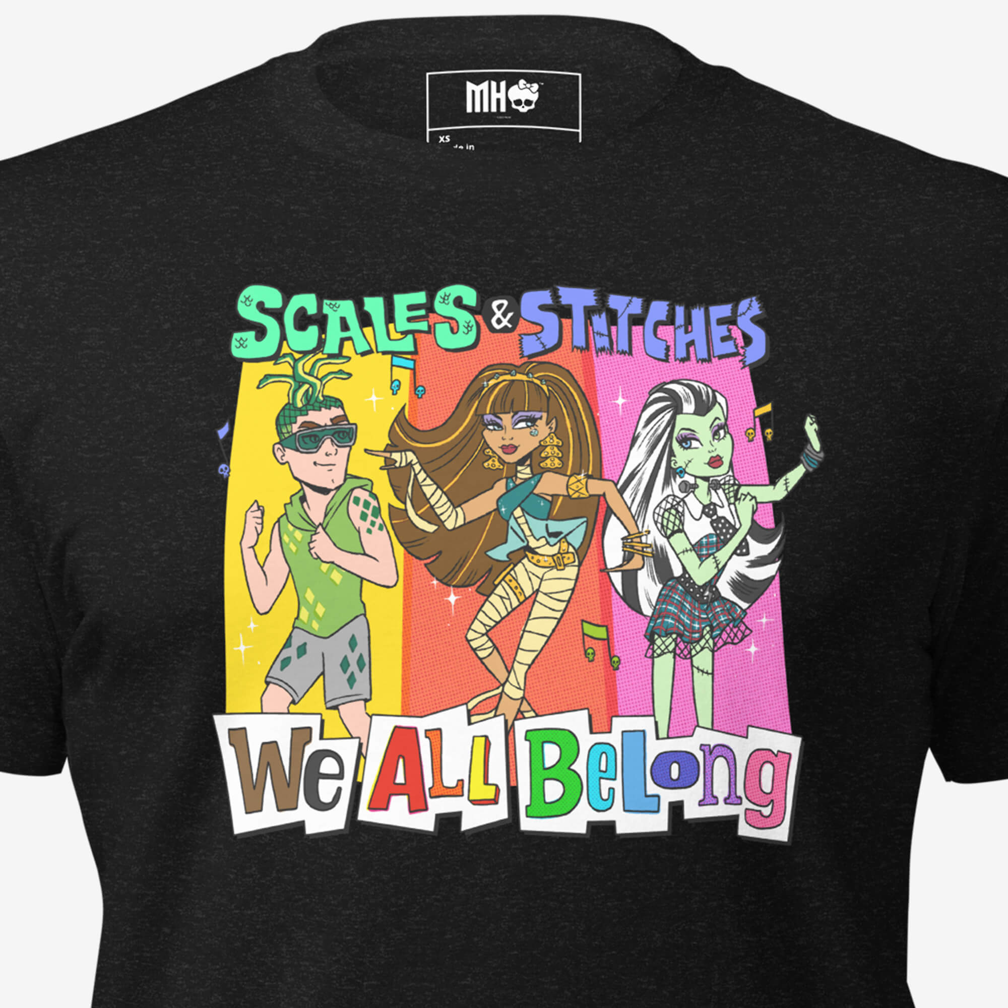 Monster High Pride Frankie Stein Flag T-shirt (Lou Choquette) – Mattel  Creations