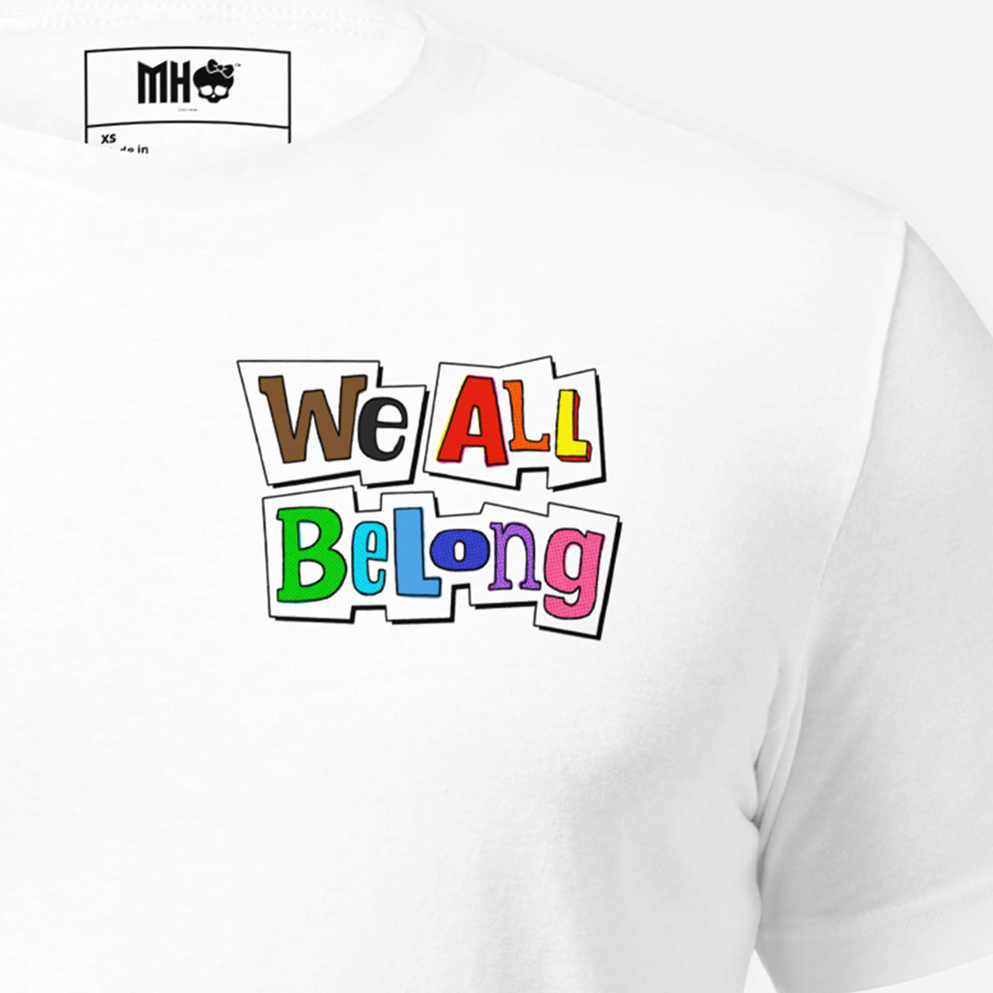 Monster High Pride Dance T-shirt - White (Cheyne Gallarde)