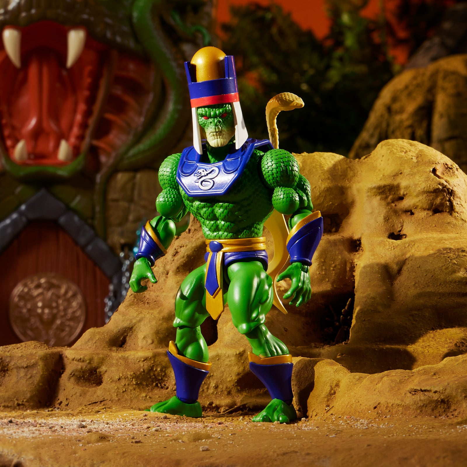 Masters of the Universe Origins Snake Lair Playset Crowdfund