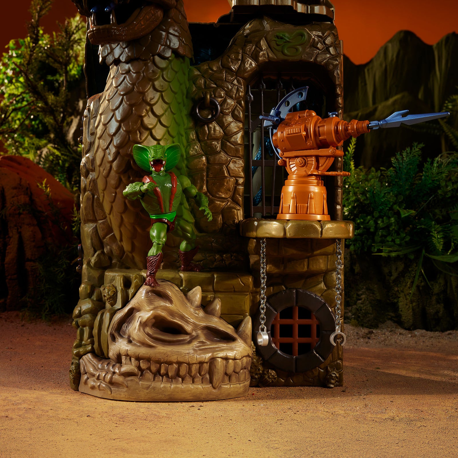 Masters of the Universe Origins Snake Lair Playset Crowdfund