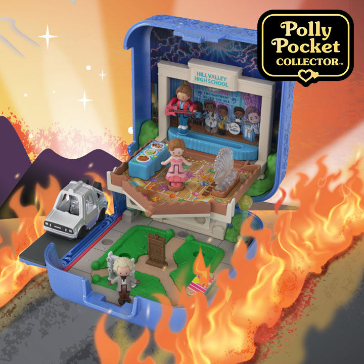 Polly Pocket Back to the Future Compact