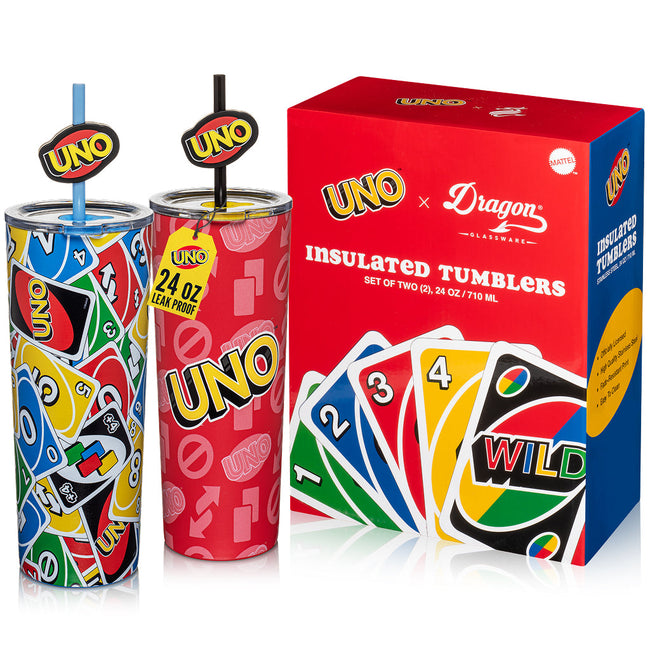 UNO Tumblers - 24 oz Set of 2